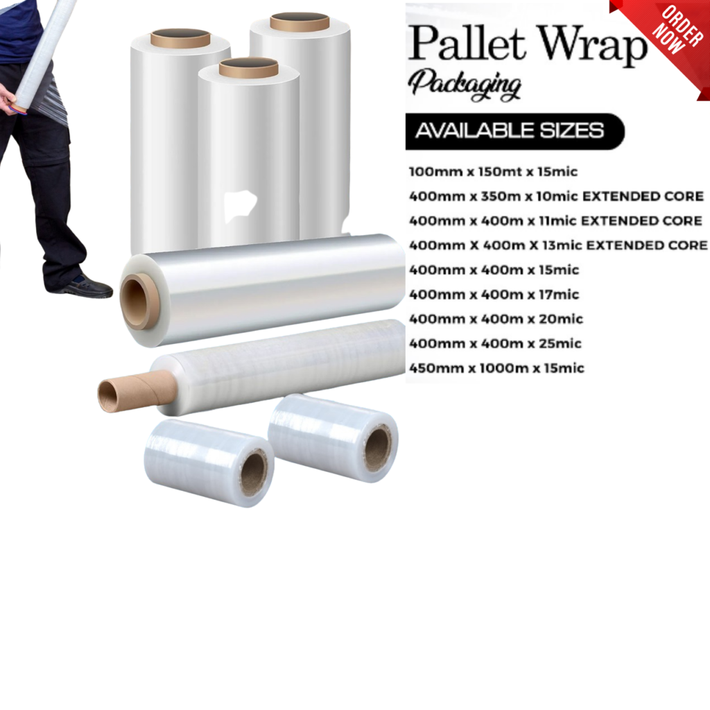 Pallet Wrap- Various Sizes Available – Nemesis Enterprise Packaging