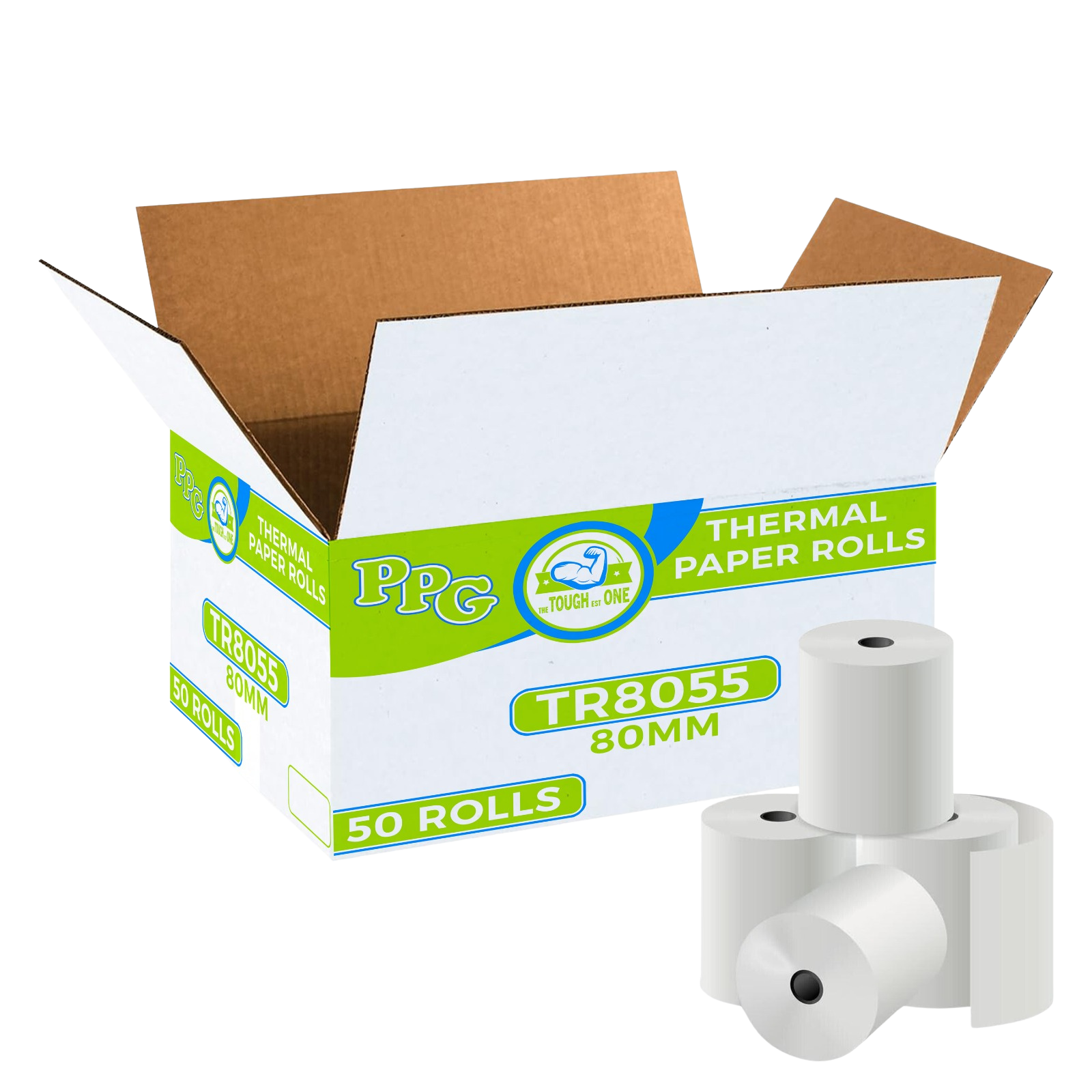 NEMPACK TILL ROLLS 80MM