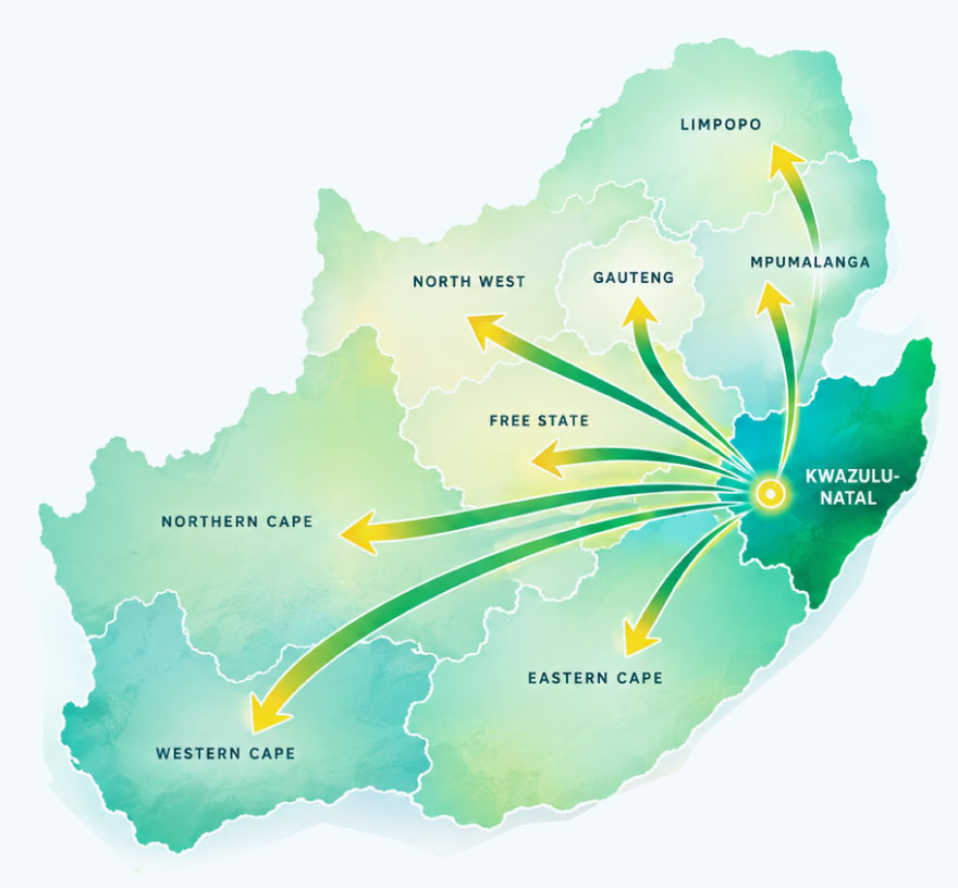 Nempack delivery across SA 1